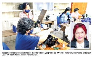 Cegah Penyebaran Covid-19, VAP Berinovasi Adakan APD